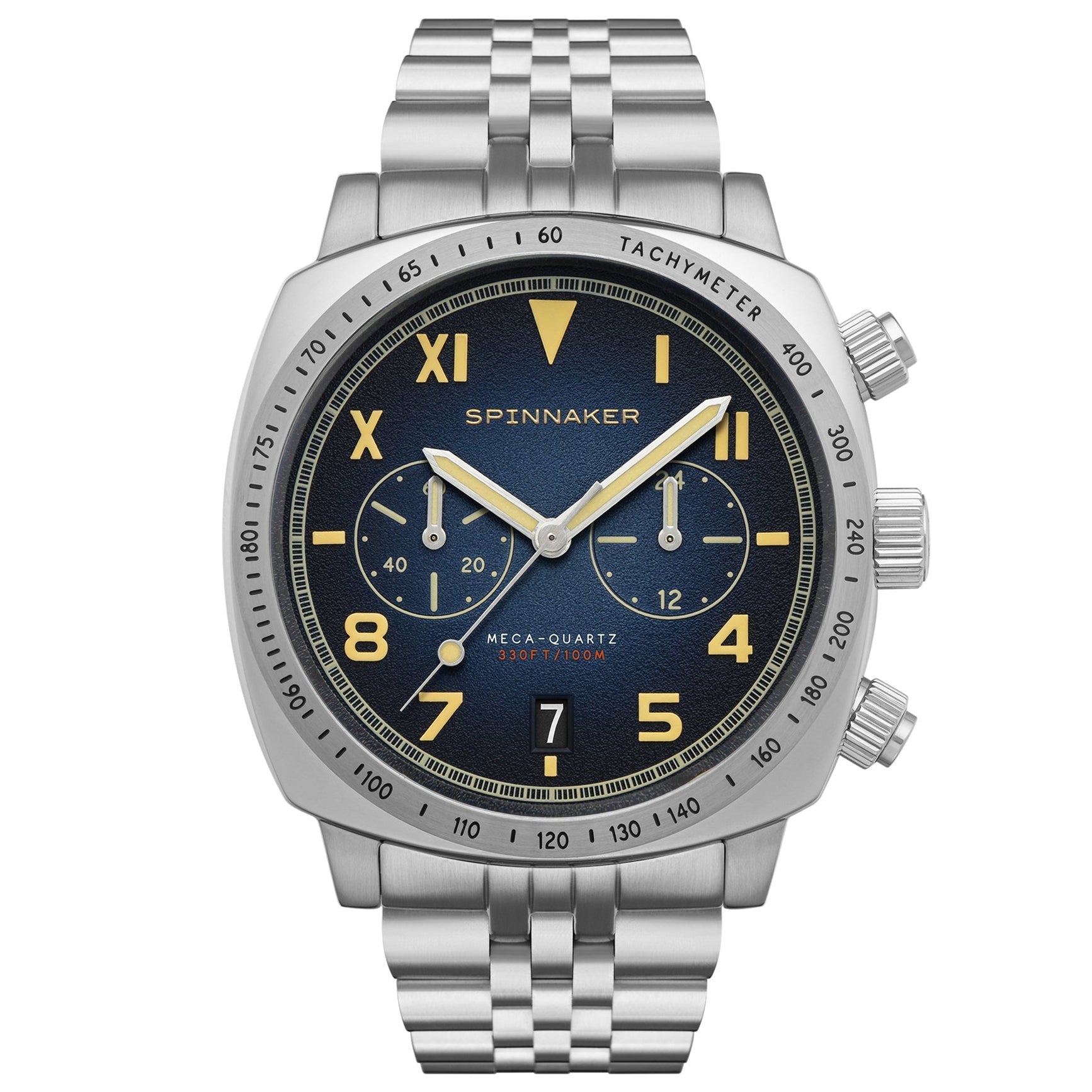 Chronograph Watch - Spinnaker Men's Fumée Blue Hull California Watch SP-5092-33