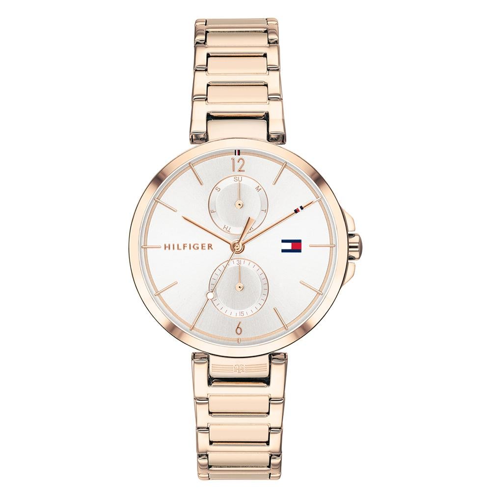 Chronograph Watch - Tommy Hilfiger 1782124 Ladies Angela Champagne Watch