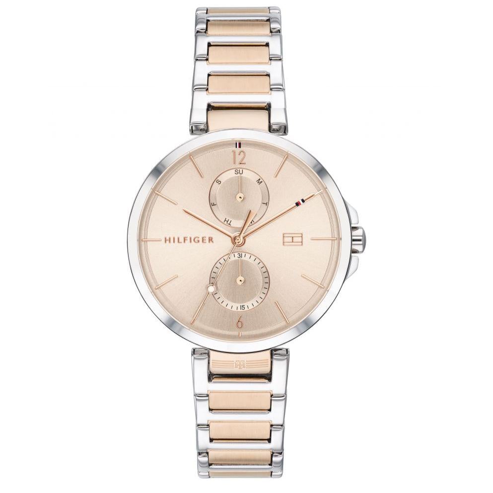 Chronograph Watch - Tommy Hilfiger 1782127 Ladies Angela Two-Tone Watch