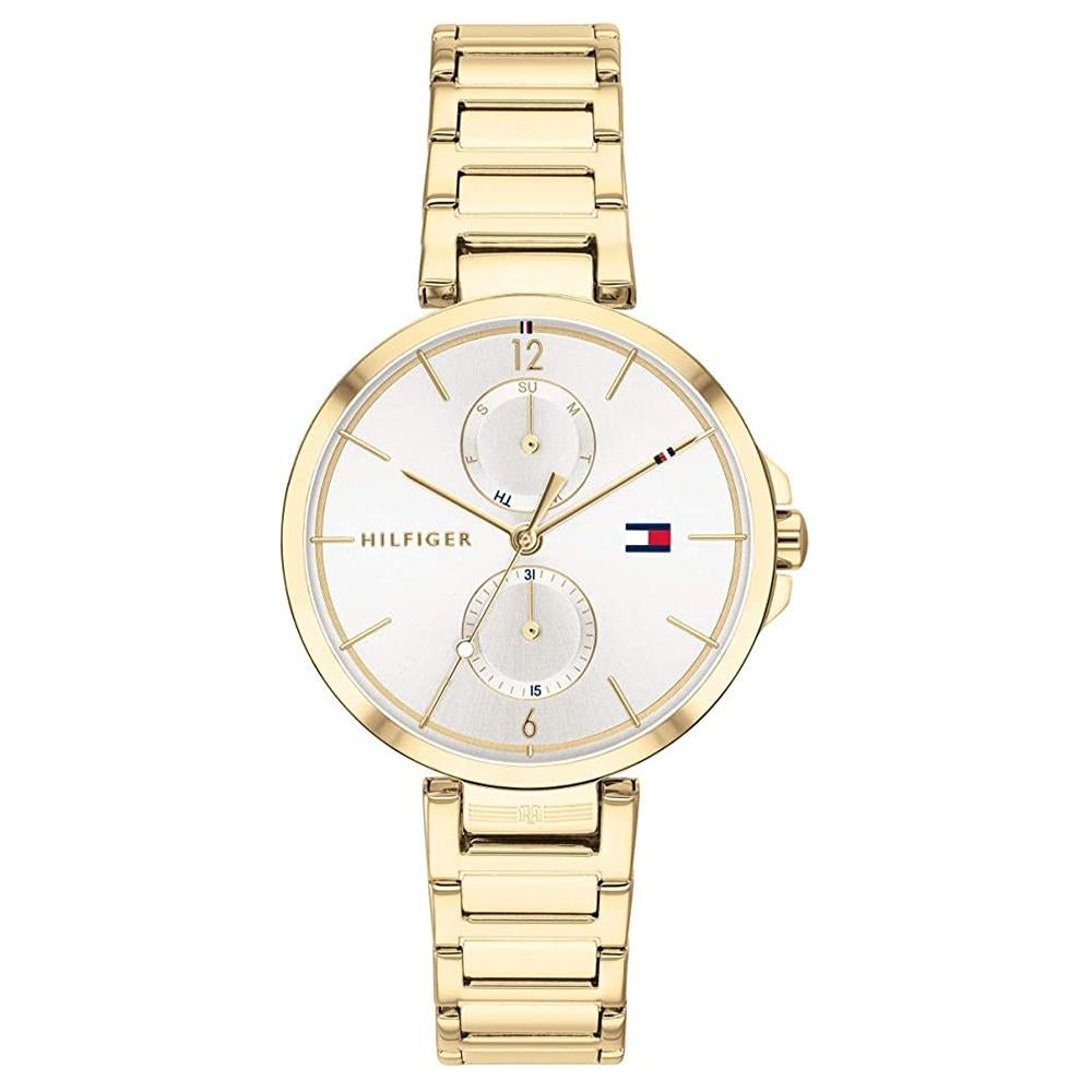 Chronograph Watch - Tommy Hilfiger 1782128 Ladies Angela Gold Watch
