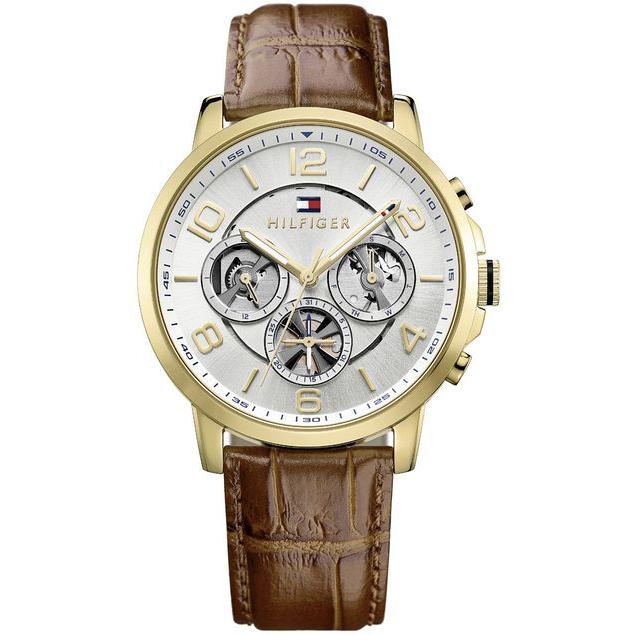 Chronograph Watch - Tommy Hilfiger 1791291 Men's Keagan Brown Watch