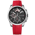 Chronograph Watch - Tommy Hilfiger 1791351 Men's Red Chronograph Watch