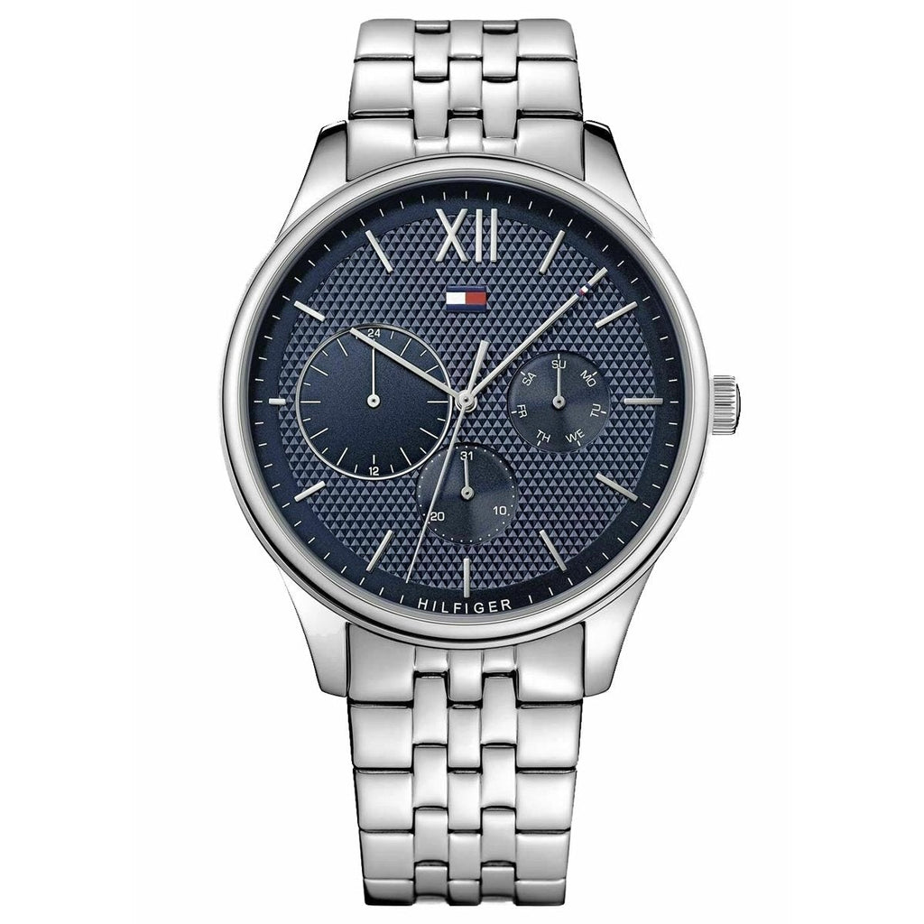 Chronograph Watch - Tommy Hilfiger 1791416 Men's Blue Chronograph Watch