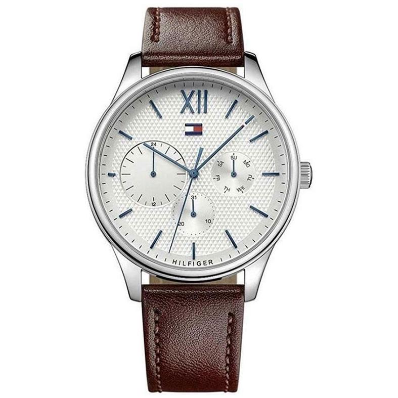 Chronograph Watch - Tommy Hilfiger 1791418 Men's White Chronograph Watch
