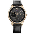 Chronograph Watch - Tommy Hilfiger 1791419 Men's Damon Black Watch