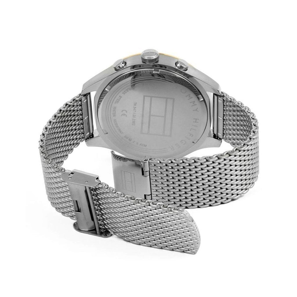 Chronograph Watch - Tommy Hilfiger 1791466 Men's Gavin Silver Chronograph Watch