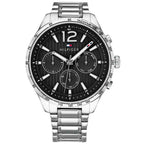 Chronograph Watch - Tommy Hilfiger 1791469 Men's Black Chronograph Watch