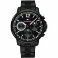 Chronograph Watch - Tommy Hilfiger 1791529 Men's Black Chronograph Watch