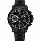 Chronograph Watch - Tommy Hilfiger 1791529 Men's Black Chronograph Watch