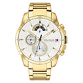 Chronograph Watch - Tommy Hilfiger 1791538 Men's Gold Chronograph Watch