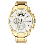 Chronograph Watch - Tommy Hilfiger 1791538 Men's Gold Chronograph Watch