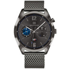 Chronograph Watch - Tommy Hilfiger 1791546 Men's Deacan Gunmetal Chronograph Watch