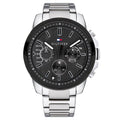 Chronograph Watch - Tommy Hilfiger 1791564 Men's Decker Silver Watch