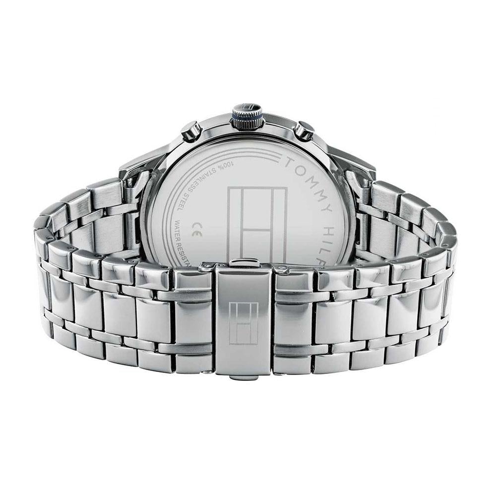 Chronograph Watch - Tommy Hilfiger 1791632 Men's Kyle Silver Chronograph Watch