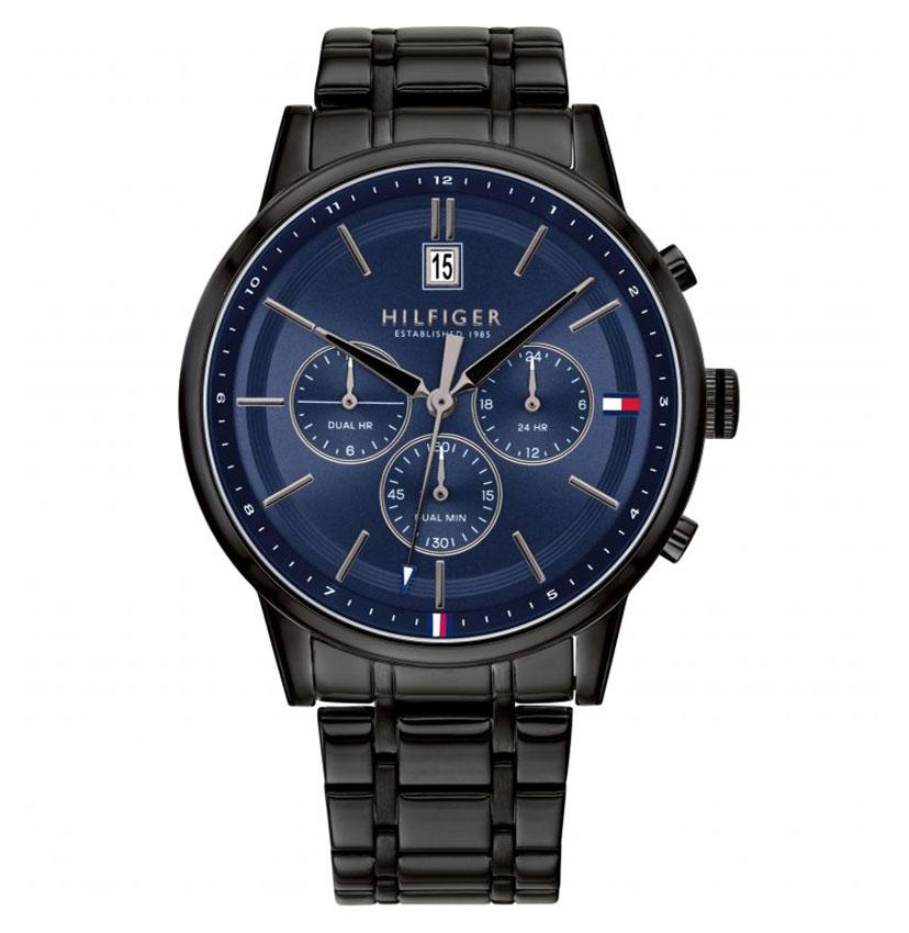 Chronograph Watch - Tommy Hilfiger 1791633 Men's Kyle Black Chronograph Watch