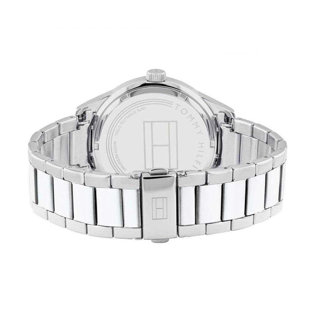 Chronograph Watch - Tommy Hilfiger 1791639 Men's Austin Silver Chronograph Watch