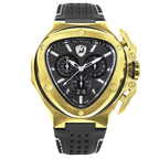 Chronograph Watch - Tonino Lamborghini T9XD-YG Men's Black Spyder X Watch