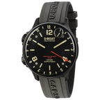 Chronograph Watch - U-Boat 8770 Men's Black Capsoil Doppiotempo GMT Watch