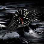 Chronograph Watch - U-Boat 8770 Men's Black Capsoil Doppiotempo GMT Watch