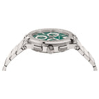 Chronograph Watch - Versace Greca Logo Men's Green Watch VEZ900121