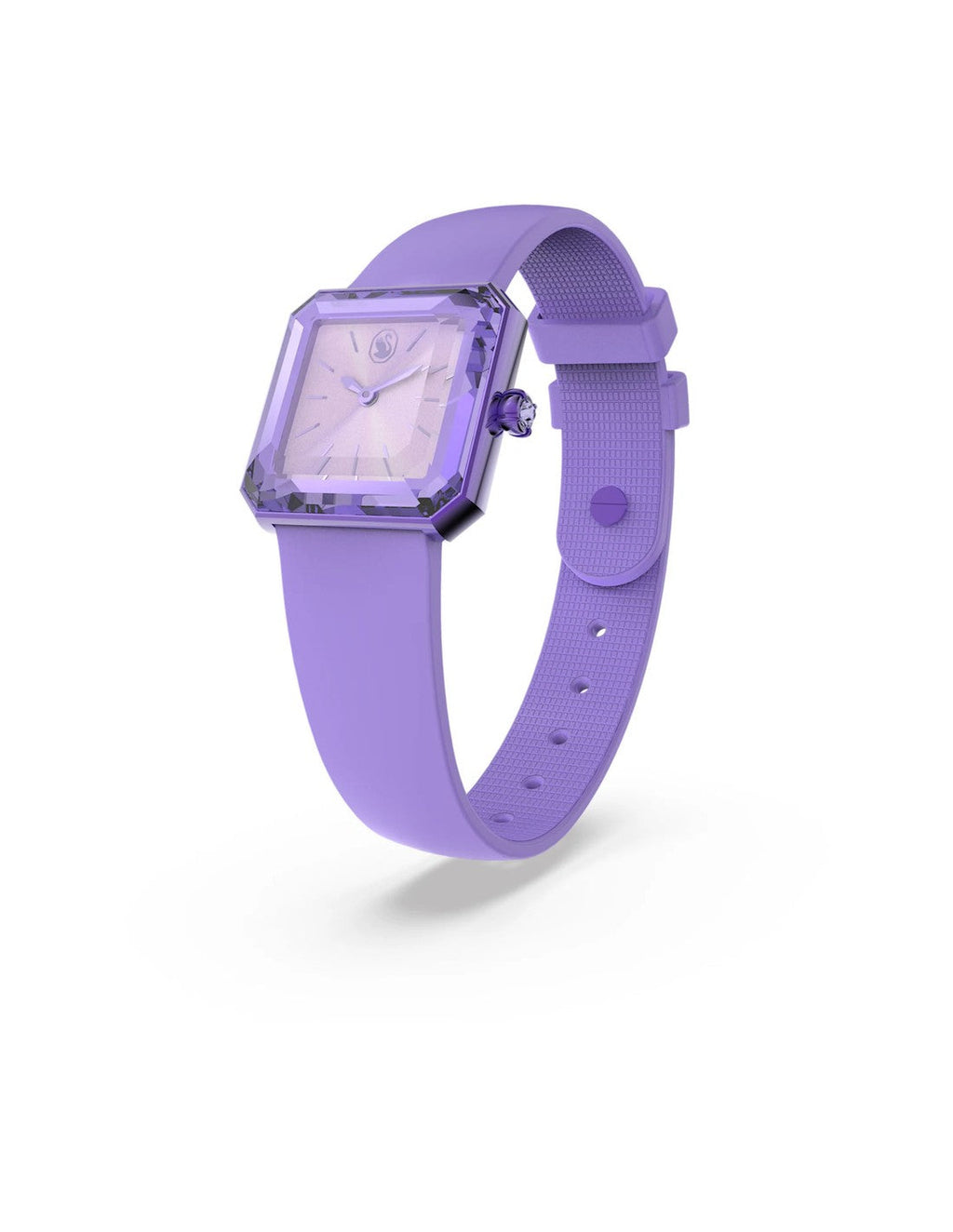 Swarovski Watch Lucent with Silicone Strap Violet