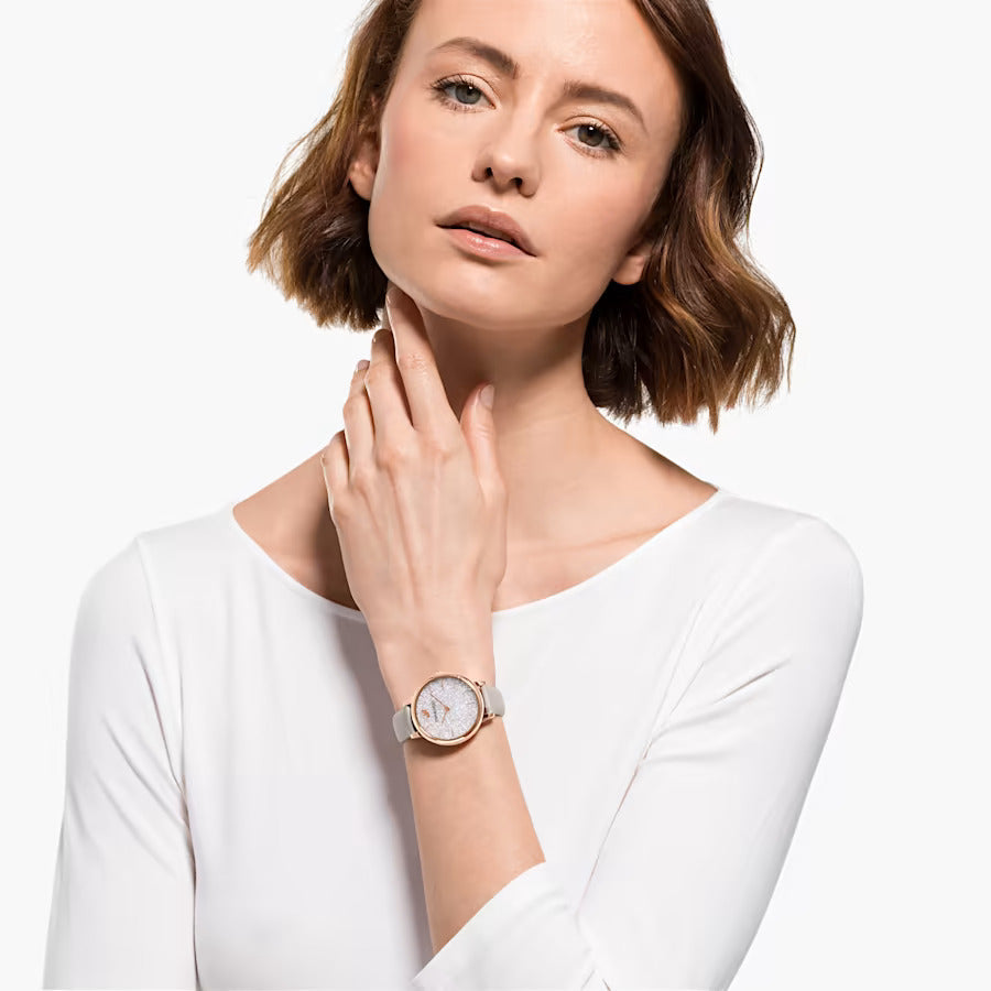 Swarovski Watch Crystalline Joy Taupe