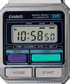 Digital Watch - Casio Classic Vintage Unisex Silver Watch A120WE-1AEF