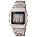Digital Watch - Casio Collection Unisex Silver Watch A500WEA-1EF