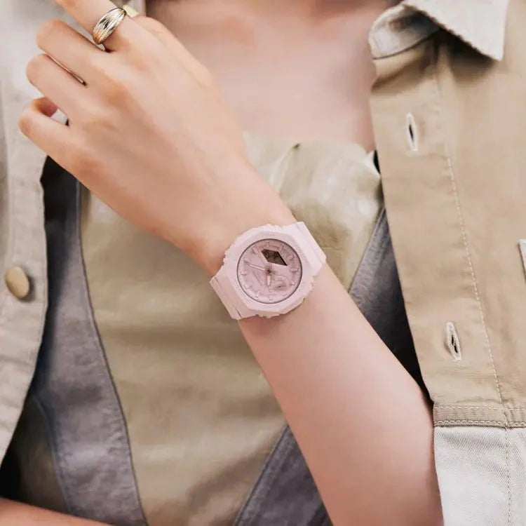 Digital Watch - Casio G-Shock Ladies Pink Watch GMA-S2100BA-4AER