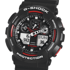 Digital Watch - Casio G-Shock Men's Black Watch GA-100-1A4ER