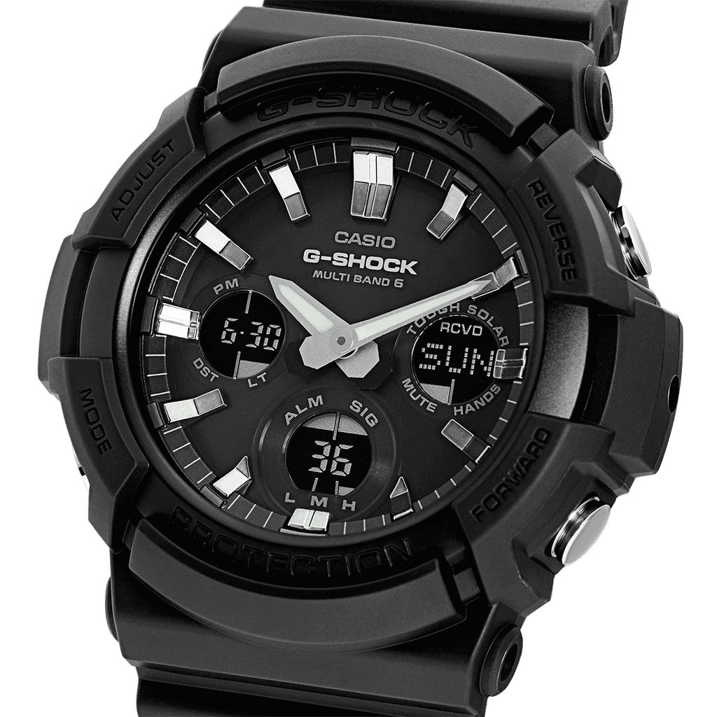 Digital Watch - Casio G-Shock Men's Black Watch GAW-100B-1AER