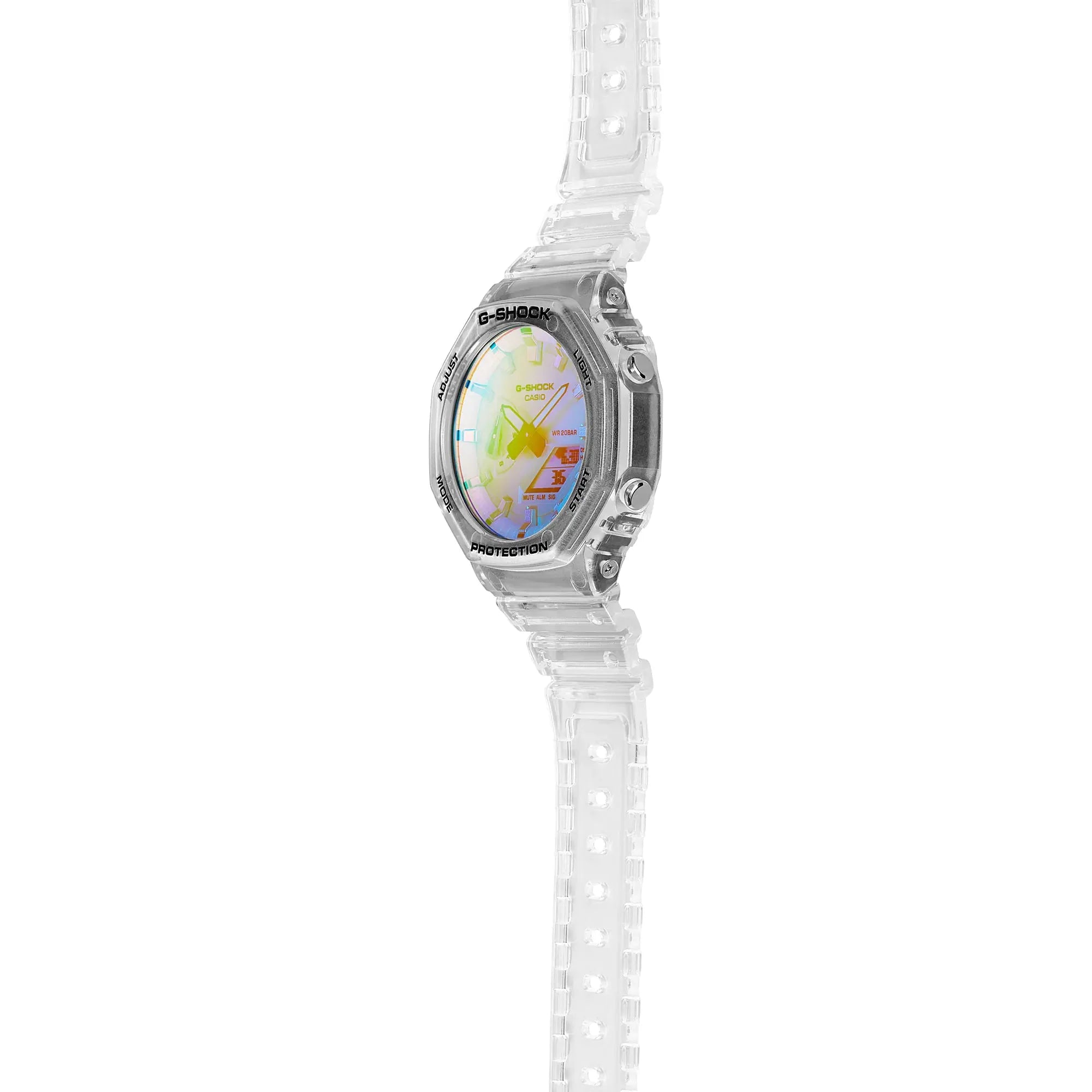 Digital Watch - Casio G-Shock Men's Iridescent Watch GA-2100SRS-7AER