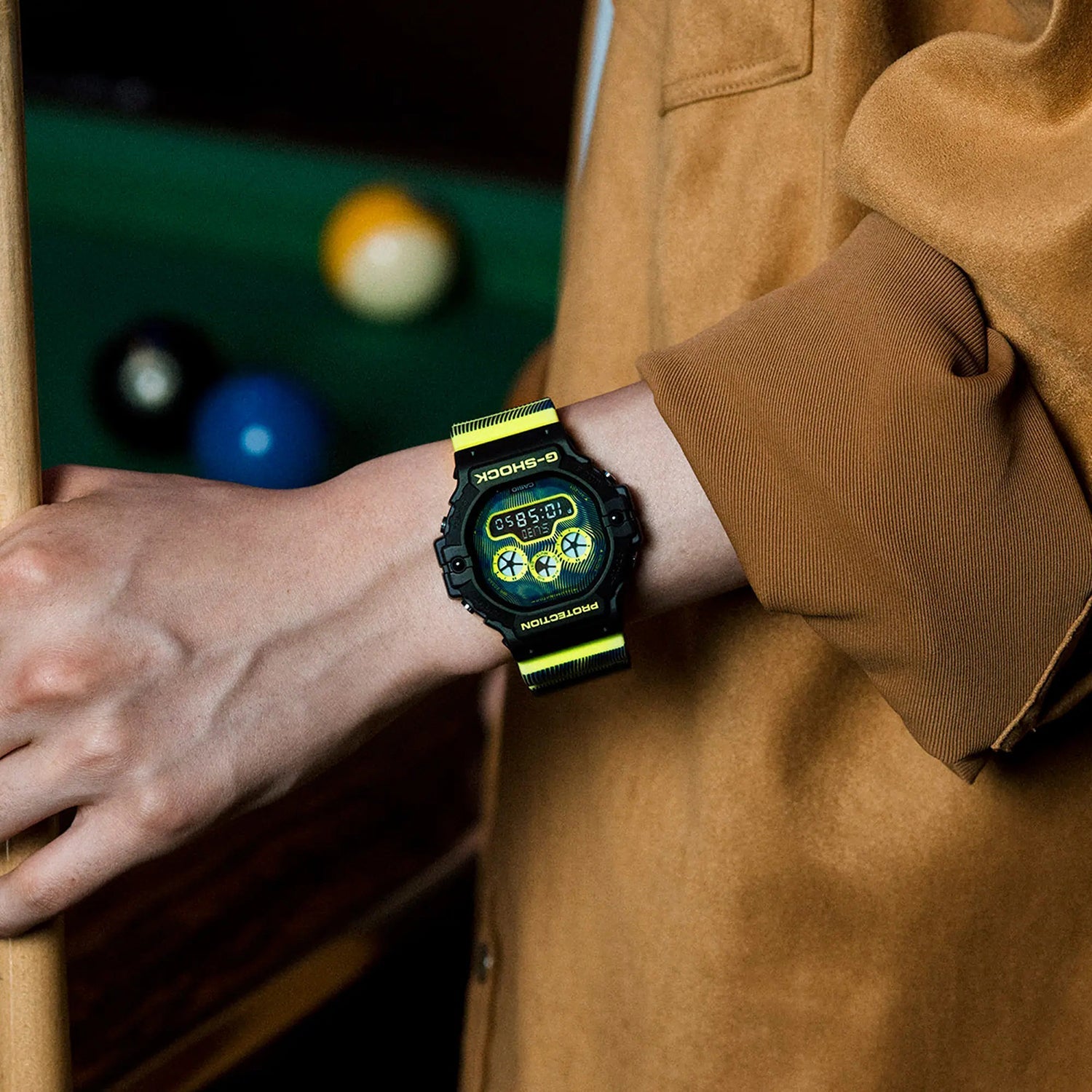 Digital Watch - Casio G-Shock Time Distortion Limited Men's Green Watch DW-5900TD-9ER