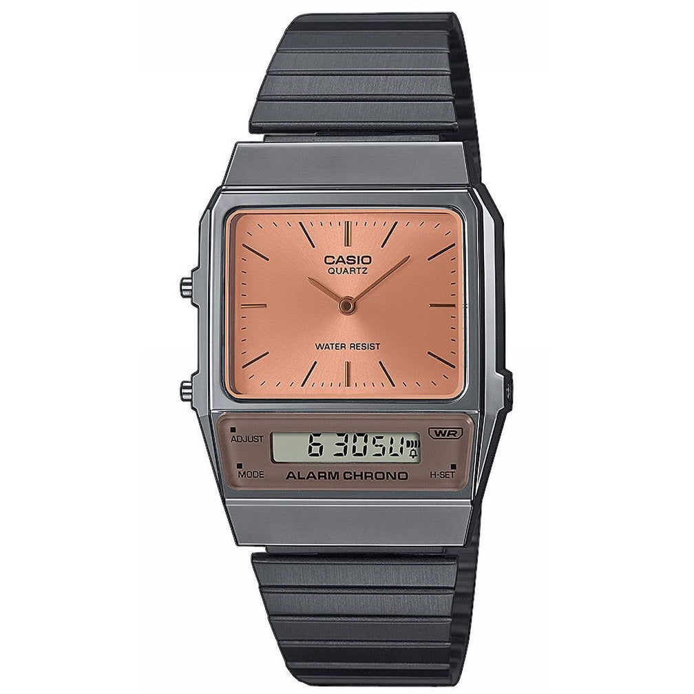 Digital Watch - Casio Vintage Edgy Men's Orange Watch AQ-800ECGG-4AEF
