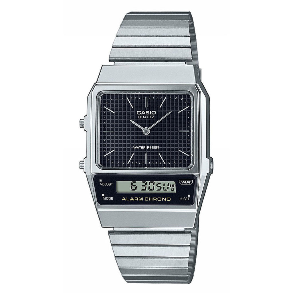 Digital Watch - Casio Vintage Men's Black Watch AQ-800E-1AEF