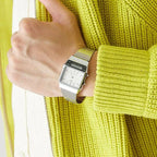 Digital Watch - Casio Vintage Men's Silver Watch AQ-800E-7AEF