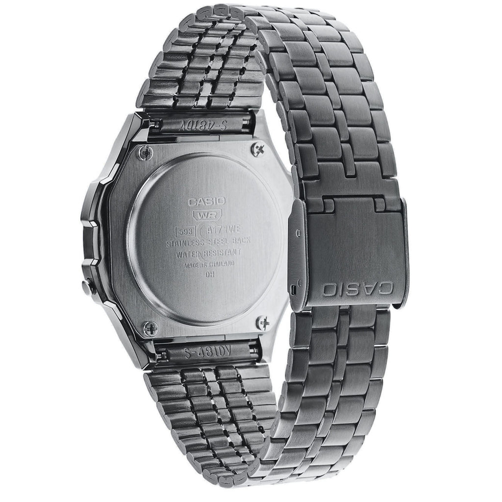 Digital Watch - Casio Vintage Unisex Black Watch A171WEGG-1AEF