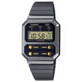 Digital Watch - Casio Vintage Unisex Grey Watch A100WEGG-1A2EF
