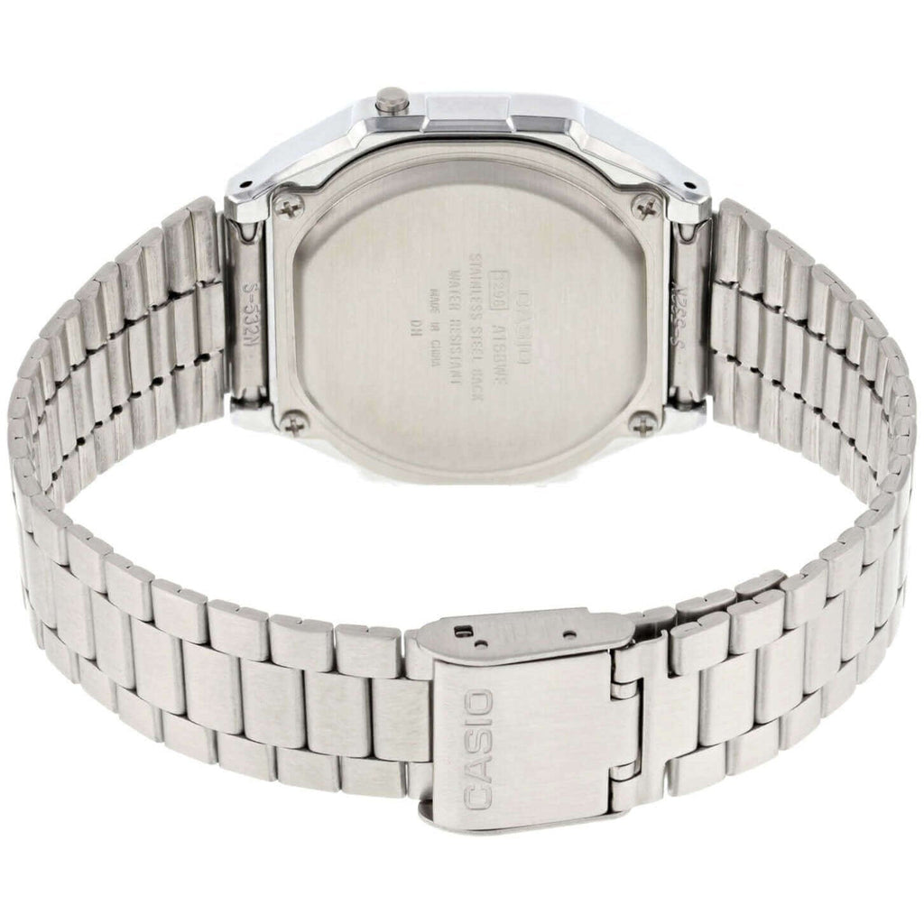 Digital Watch - Casio Vintage Unisex Silver Watch A168WEM-1EF