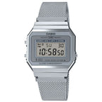 Digital Watch - Casio Vintage Unisex Silver Watch A700WEM-7AEF