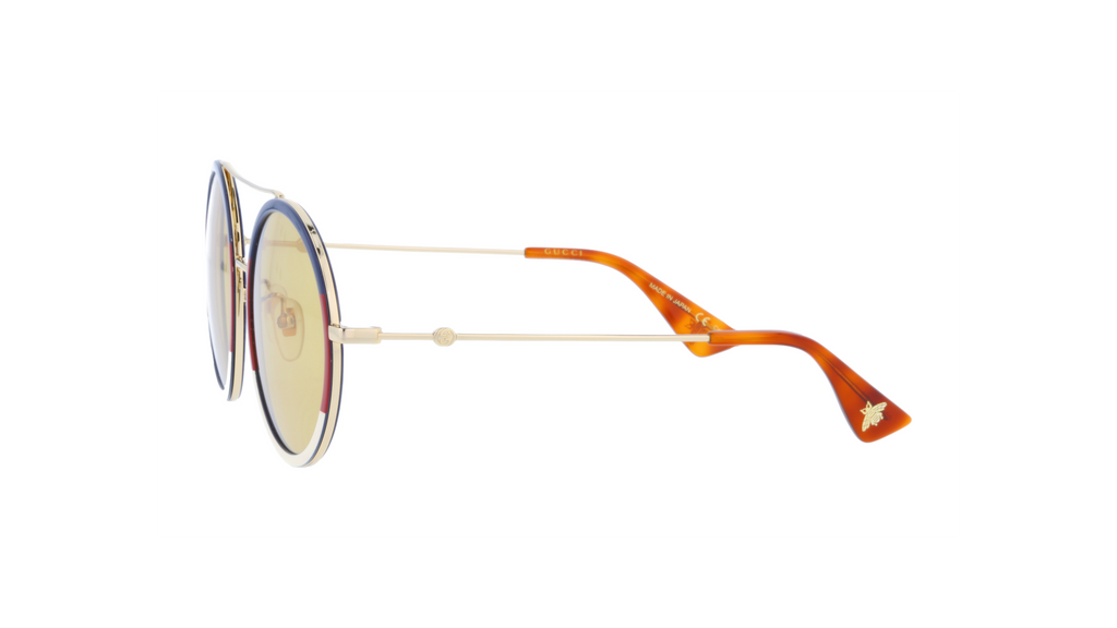 Gucci Unisex Round Sunglasses Multicolour