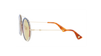 Gucci Unisex Round Sunglasses Multicolour