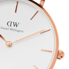 Daniel Wellington Petite Durham Ladies White Watch