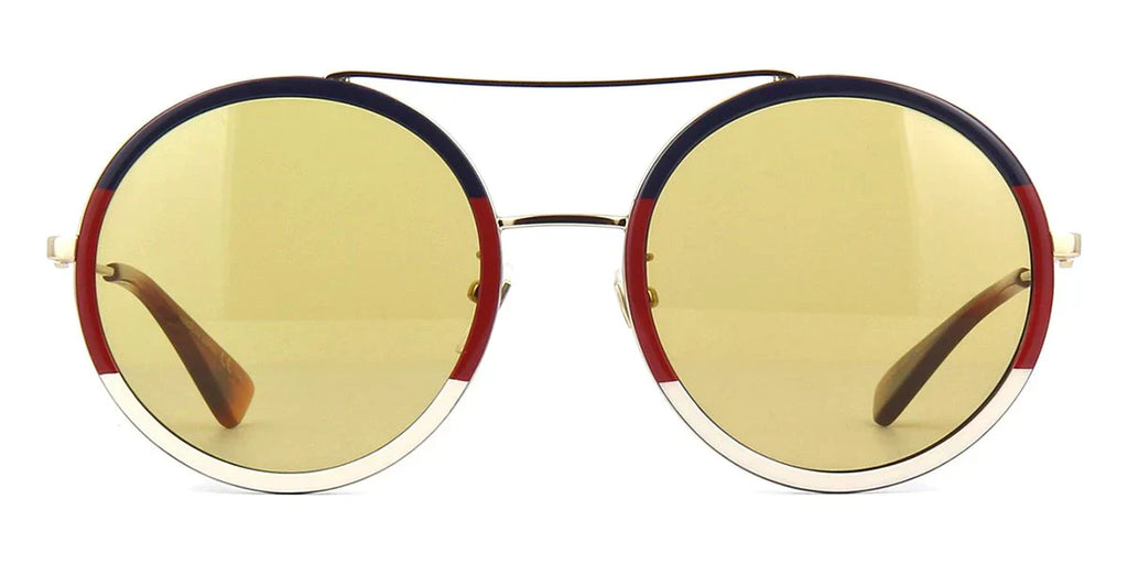 Gucci Unisex Round Sunglasses Multicolour