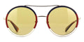 Gucci Unisex Round Sunglasses Multicolour
