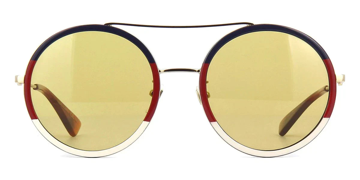 Gucci Unisex Round Sunglasses Multicolour