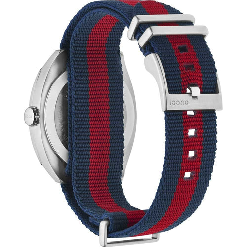 Gucci Men's Watch GG2570 Blue Canvas