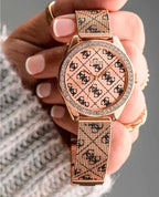 Guess Claudia Ladies Watch Rose Gold