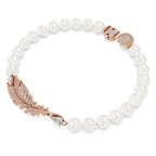 Swarovski Idyllia Crystal Pearl Rose Gold Bracelet