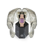 Philipp Plein Ladies Watch Offshore Square Lilac Rose Gold